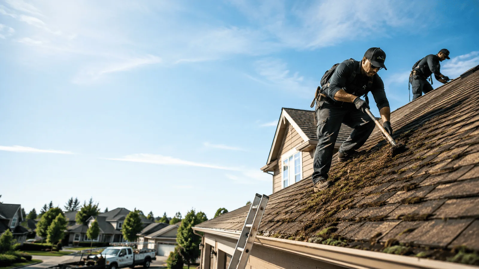 Roof Moss Removal in George, IA near me